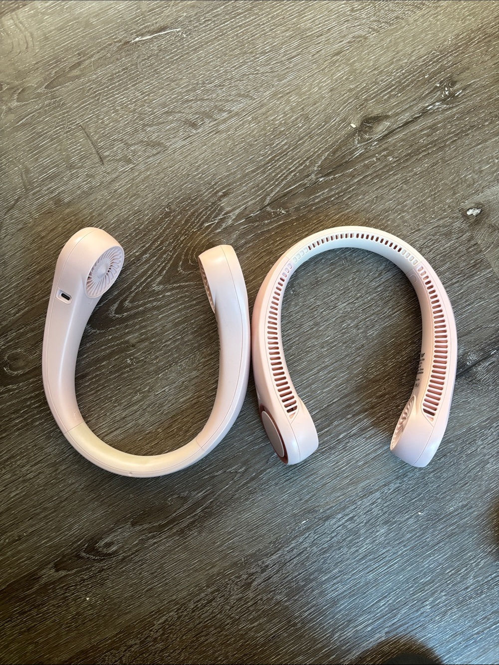 Portable Neck Fans - Pink Hands-Free Personal Cooling